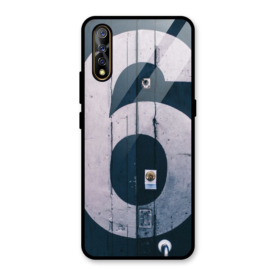 Wooden Six Glass Back Case for Vivo S1