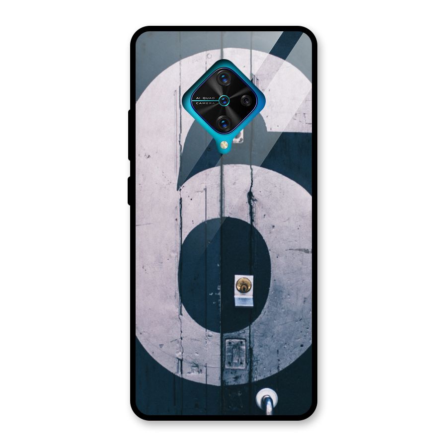 Wooden Six Glass Back Case for Vivo S1 Pro