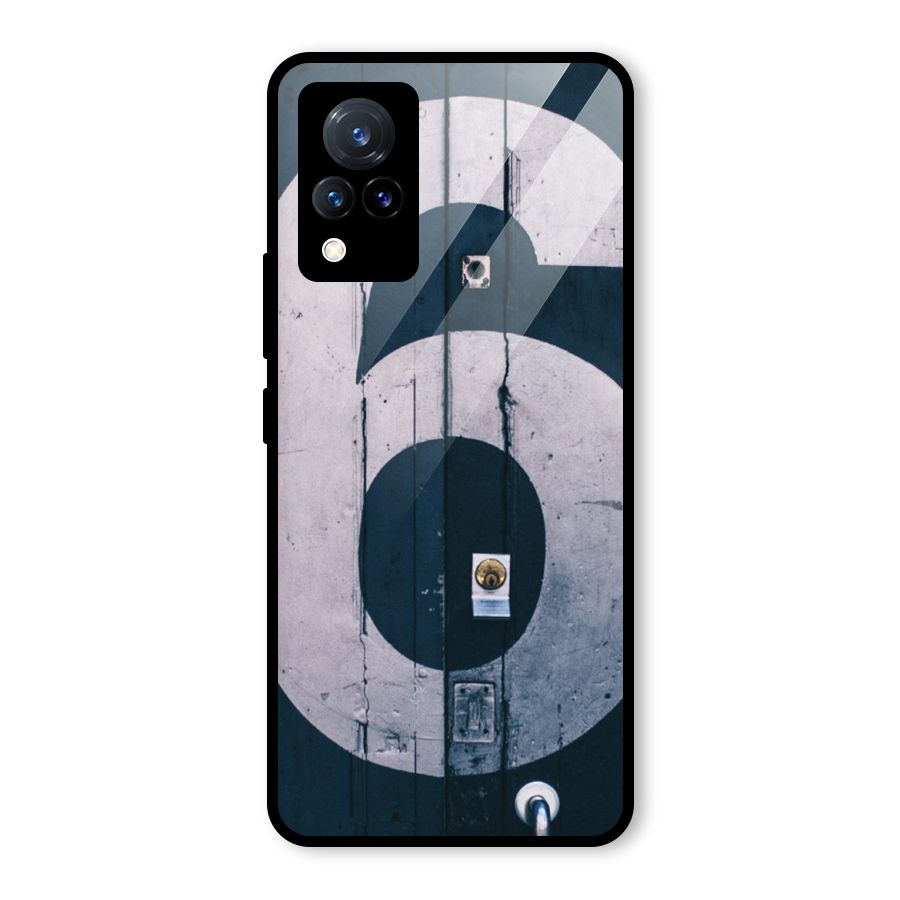 Wooden Six Glass Back Case for Vivo V21 5G