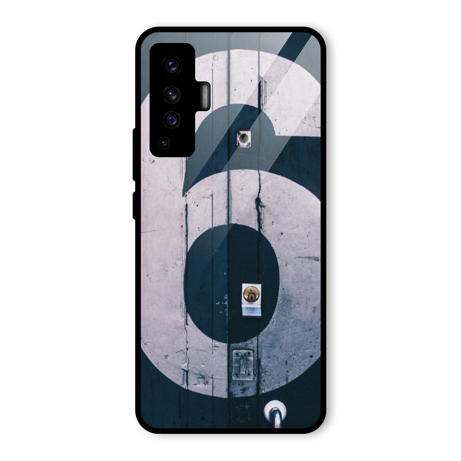 Wooden Six Glass Back Case for Vivo X50