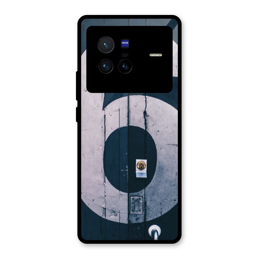 Wooden Six Glass Back Case for Vivo X80