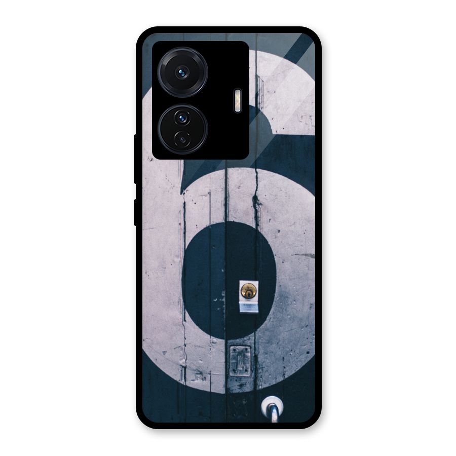 Wooden Six Glass Back Case for Vivo iQOO Z6 Pro