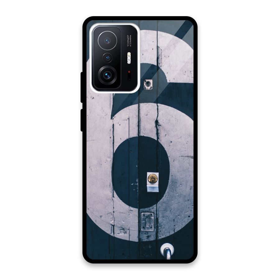Wooden Six Glass Back Case for Xiaomi 11T Pro