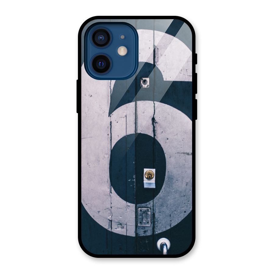 Wooden Six Glass Back Case for iPhone 12 Mini