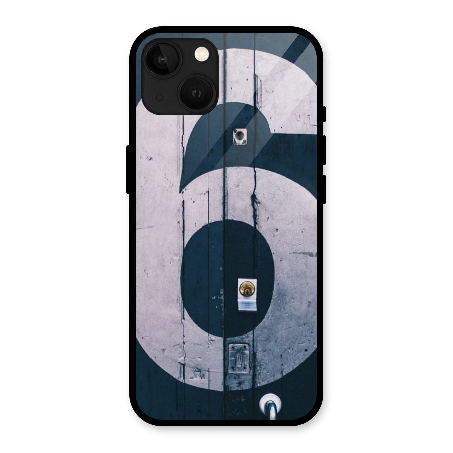 Wooden Six Glass Back Case for iPhone 13