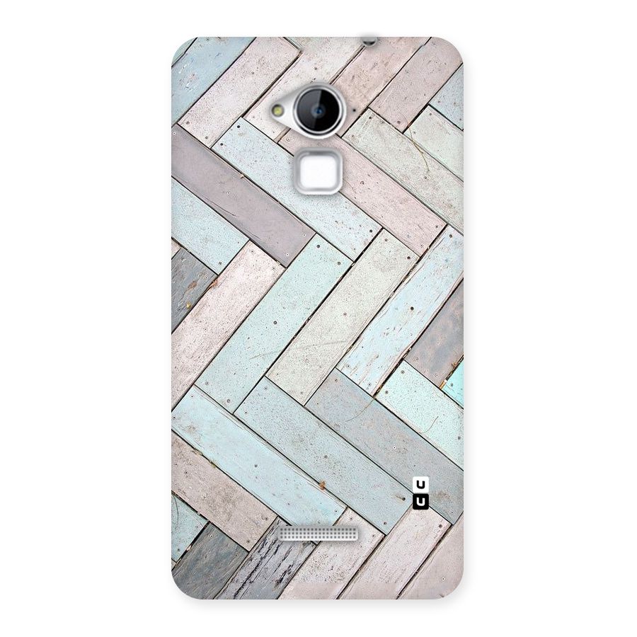 Wooden ZigZag Design Back Case for Coolpad Note 3