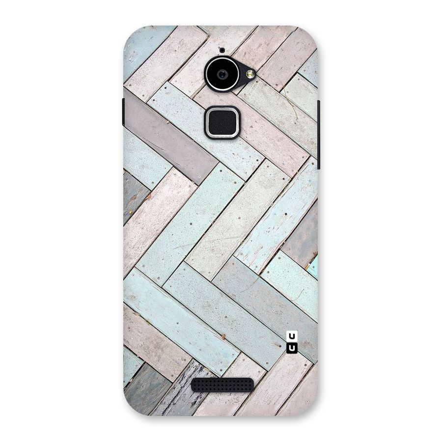 Wooden ZigZag Design Back Case for Coolpad Note 3 Lite