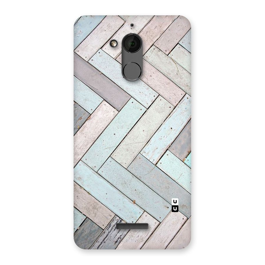 Wooden ZigZag Design Back Case for Coolpad Note 5