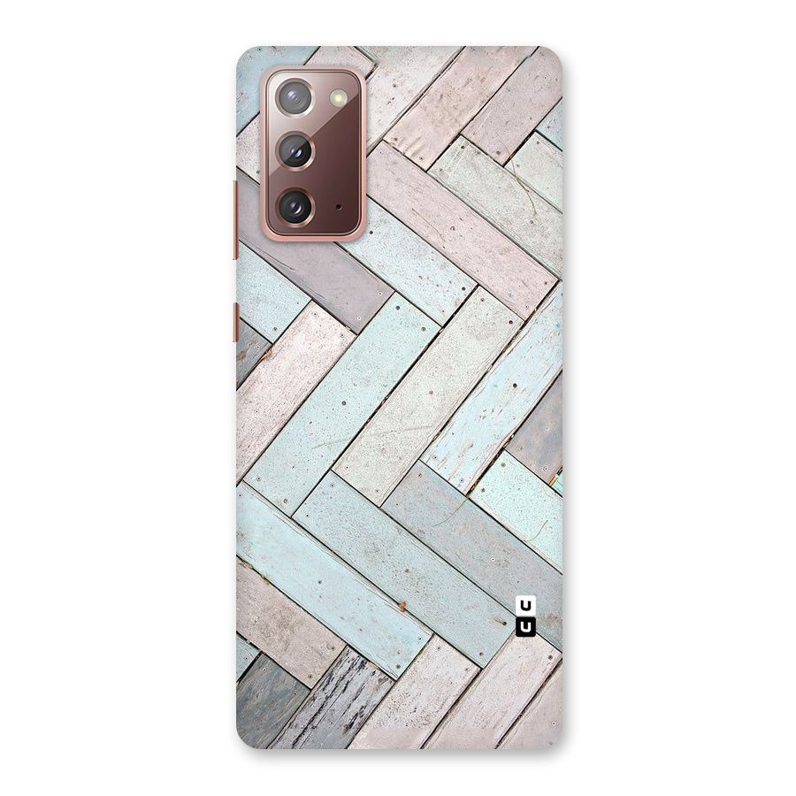 Wooden ZigZag Design Back Case for Galaxy Note 20