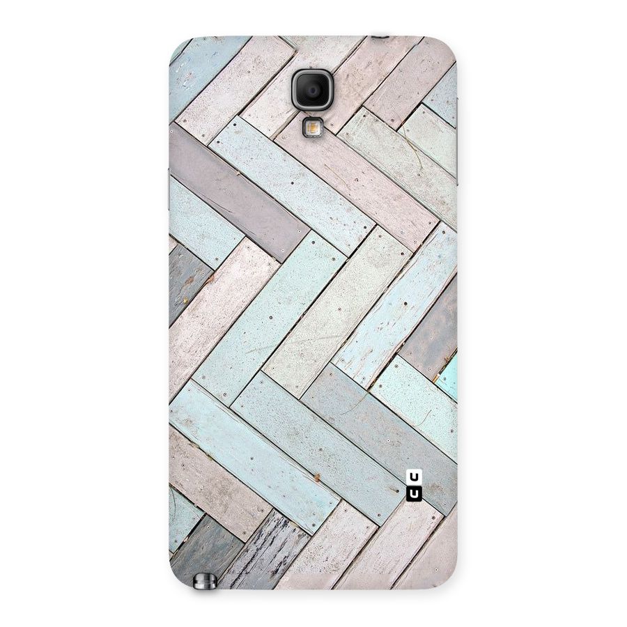 Wooden ZigZag Design Back Case for Galaxy Note 3 Neo