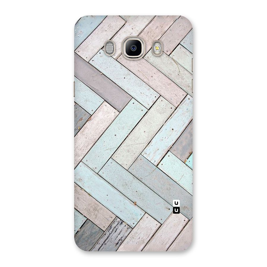 Wooden ZigZag Design Back Case for Galaxy On8