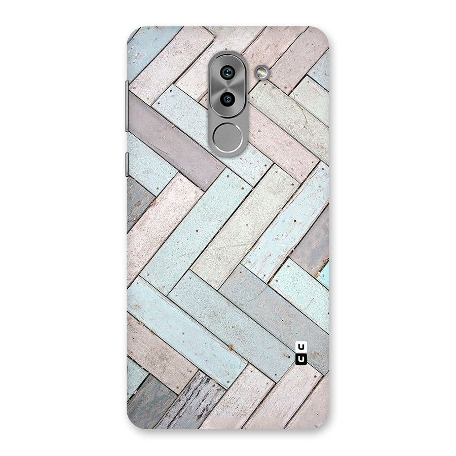 Wooden ZigZag Design Back Case for Honor 6X