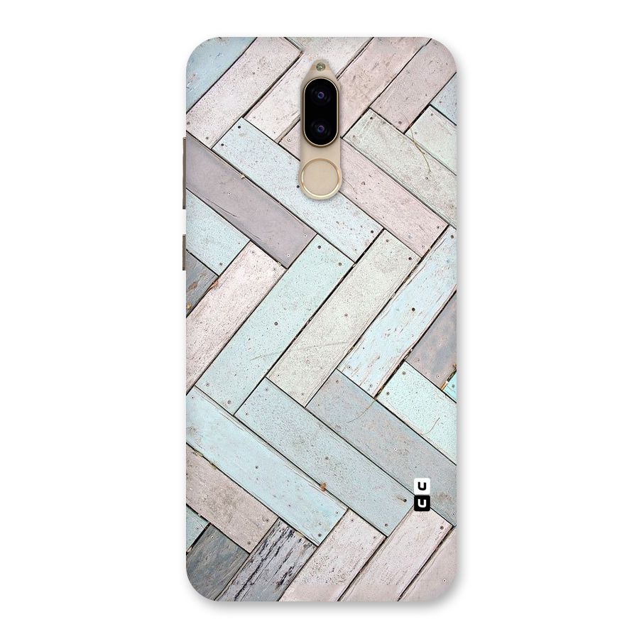 Wooden ZigZag Design Back Case for Honor 9i