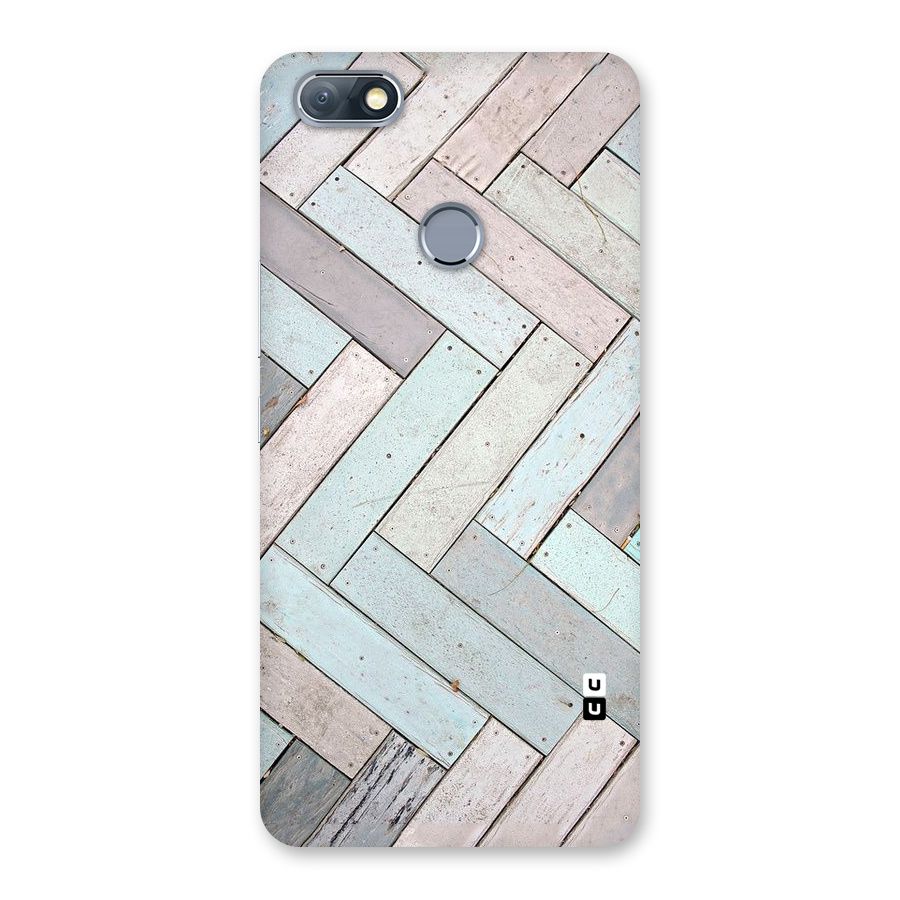 Wooden ZigZag Design Back Case for Infinix Note 5