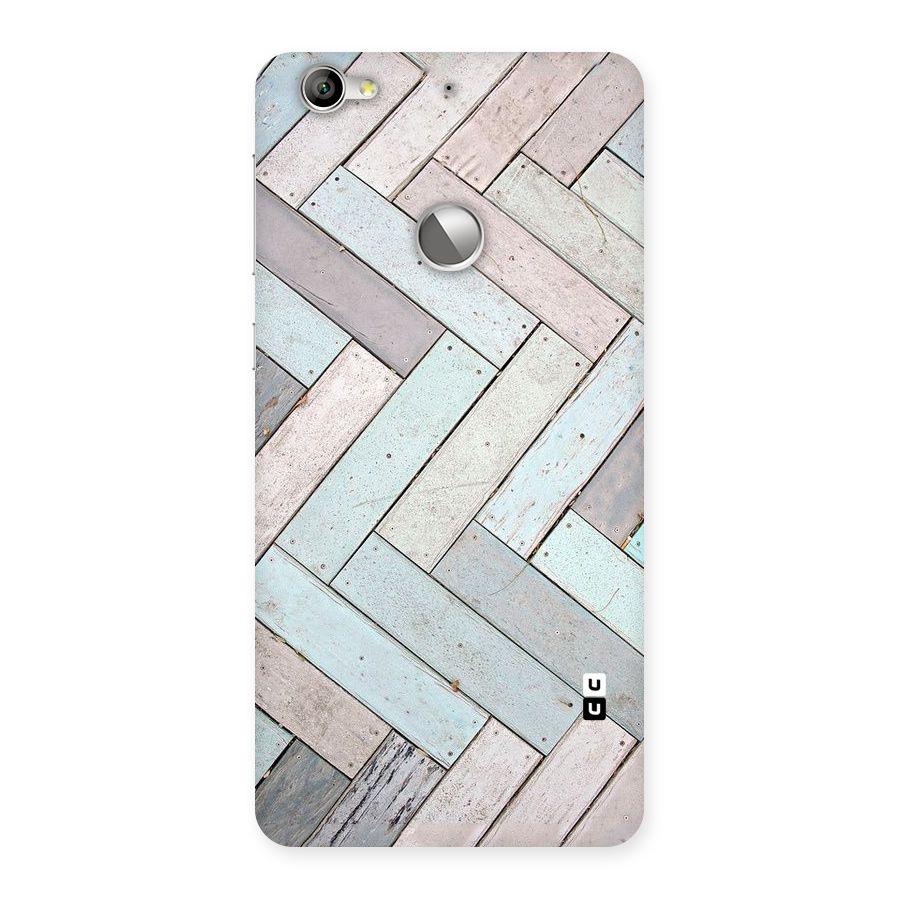 Wooden ZigZag Design Back Case for LeTV Le 1s