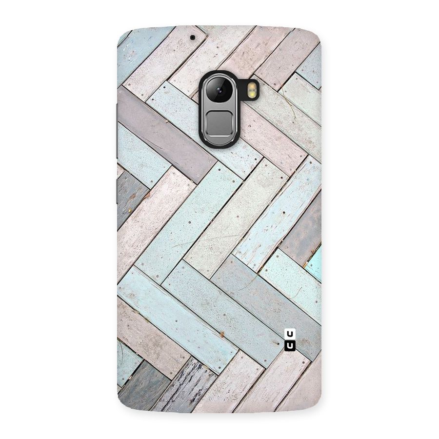 Wooden ZigZag Design Back Case for Lenovo K4 Note