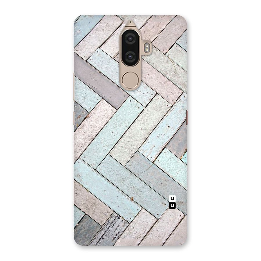 Wooden ZigZag Design Back Case for Lenovo K8 Note