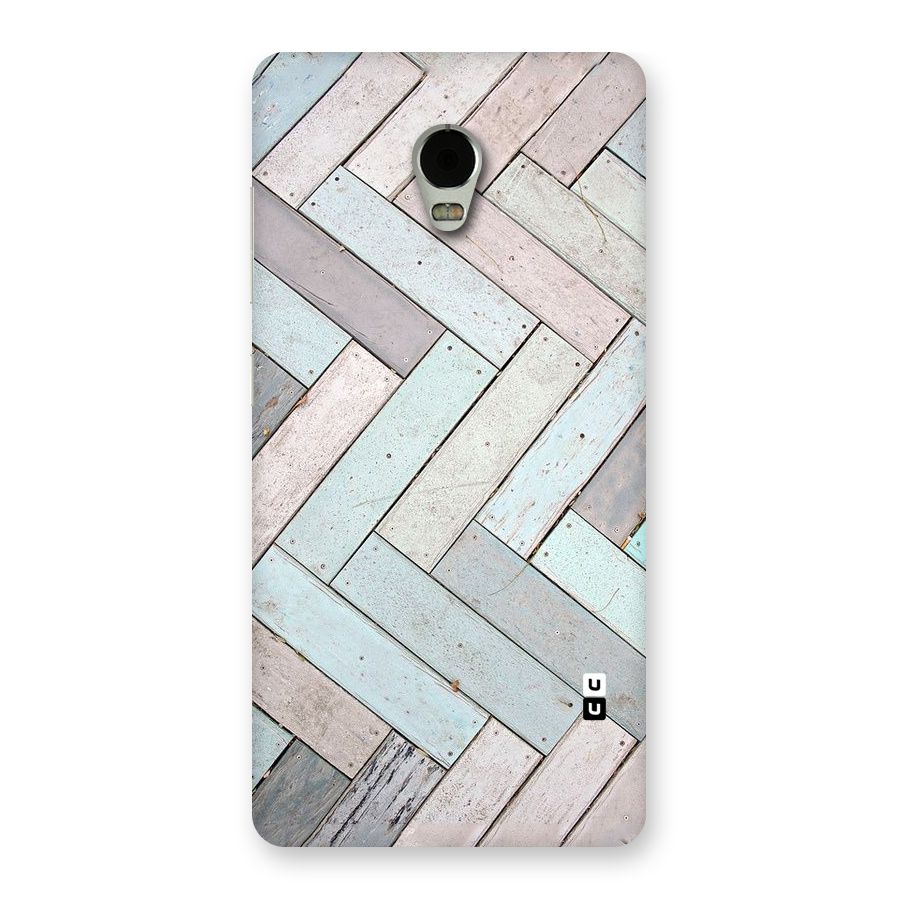 Wooden ZigZag Design Back Case for Lenovo Vibe P1