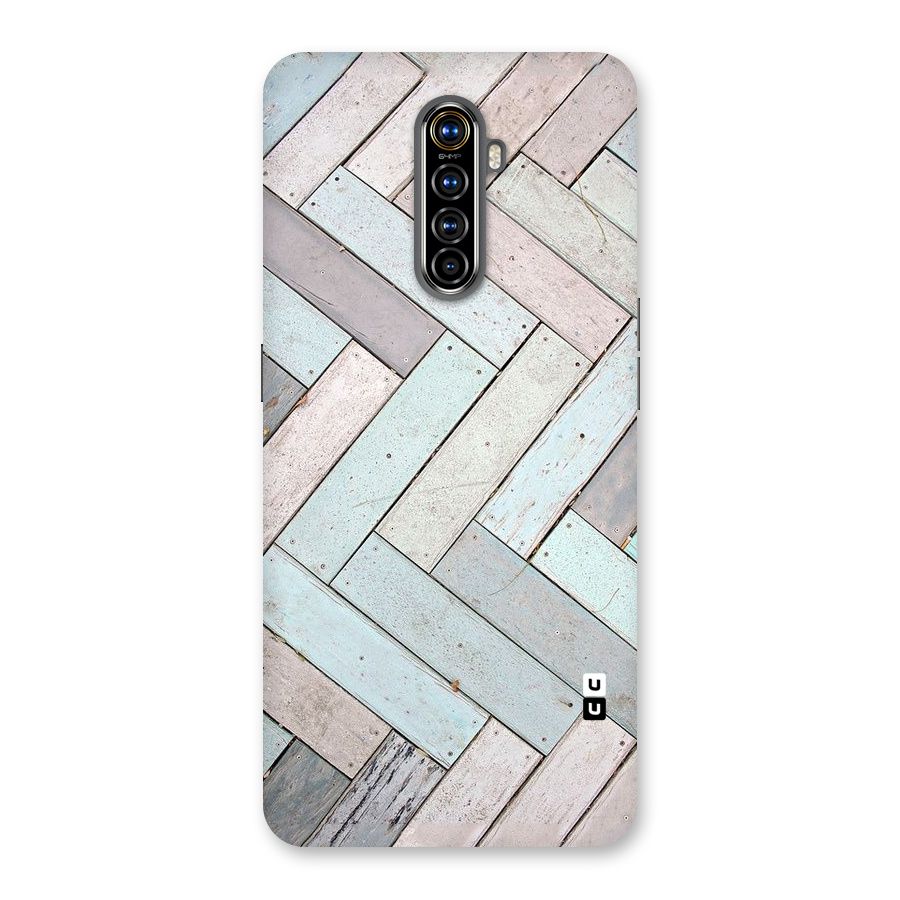 Wooden ZigZag Design Back Case for Realme X2 Pro