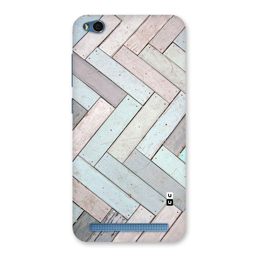 Wooden ZigZag Design Back Case for Redmi 5A