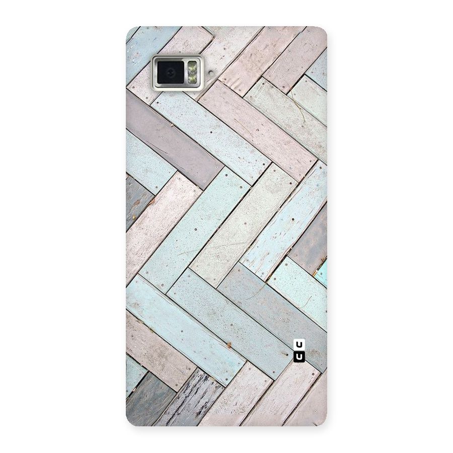 Wooden ZigZag Design Back Case for Vibe Z2 Pro K920