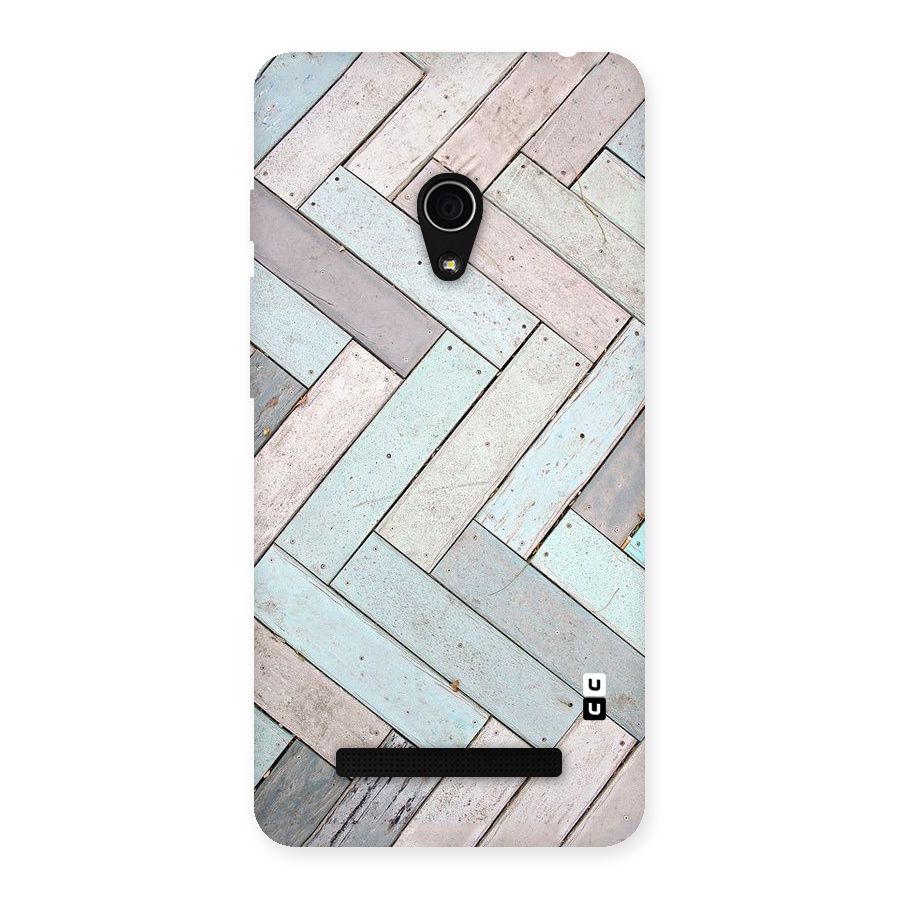 Wooden ZigZag Design Back Case for Zenfone 5