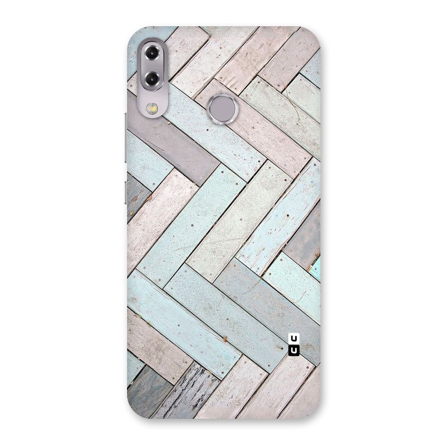Wooden ZigZag Design Back Case for Zenfone 5Z