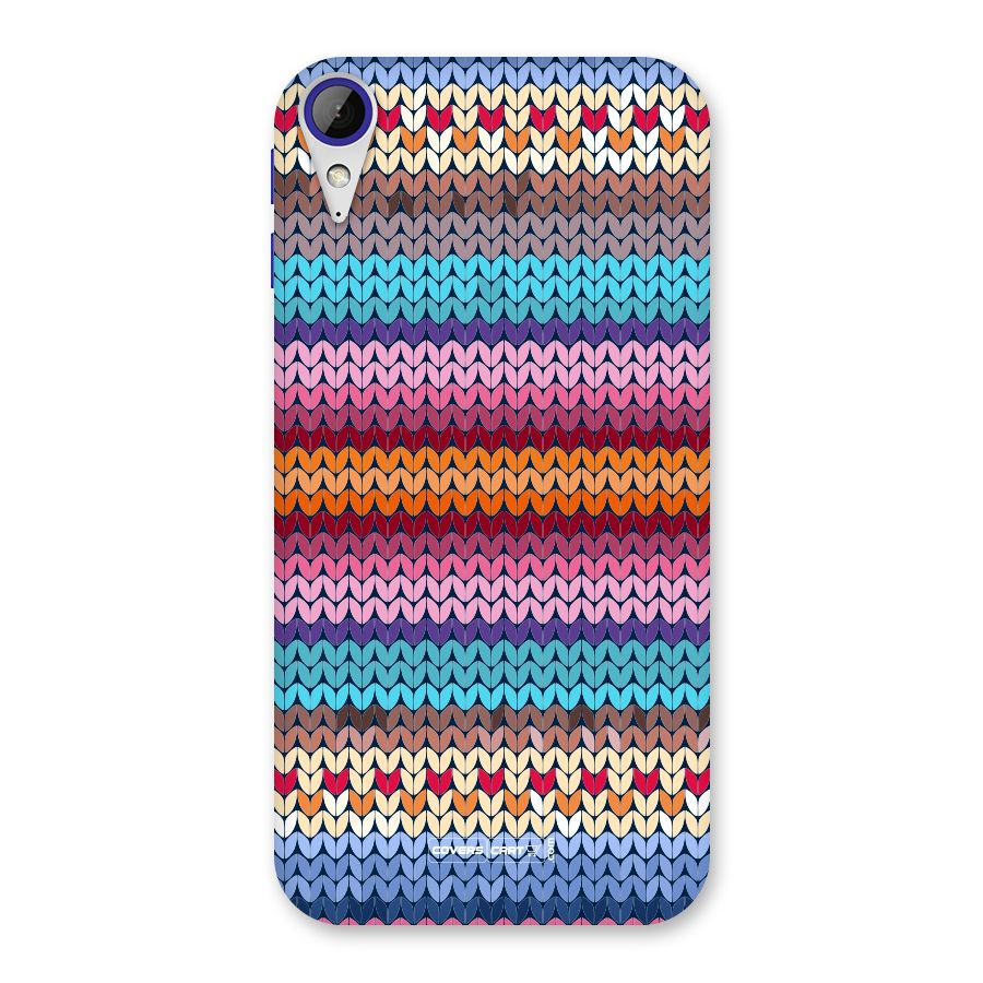 Woolen Back Case for Desire 830