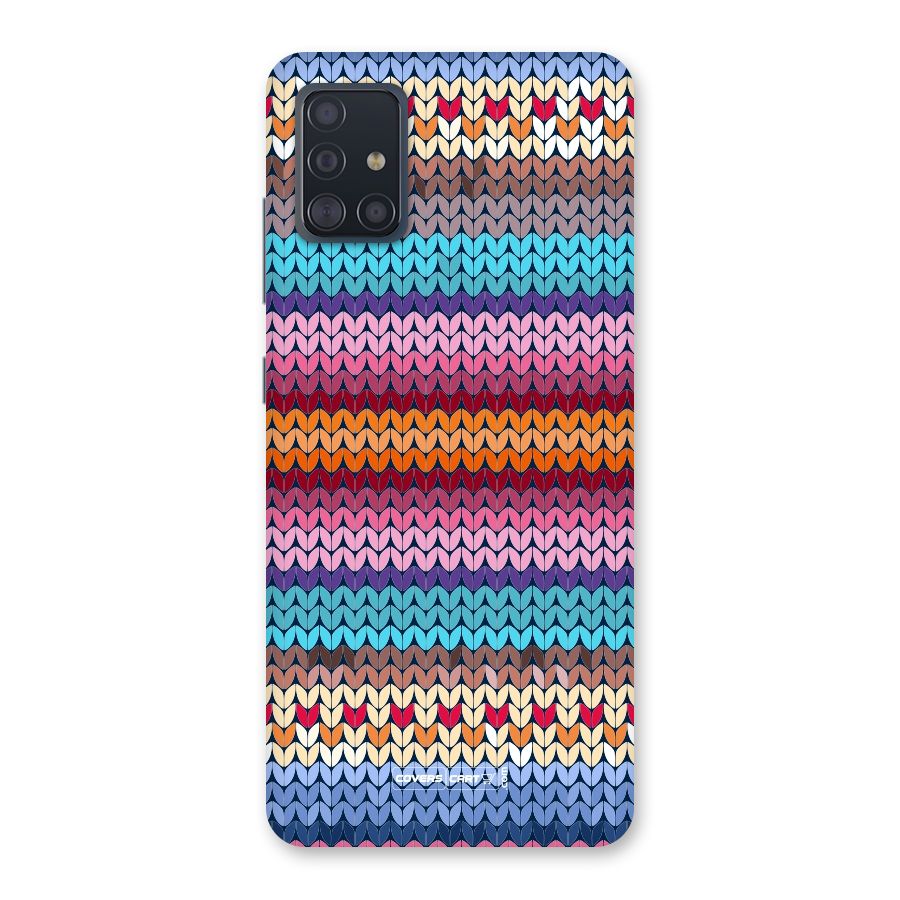 Woolen Back Case for Galaxy A51
