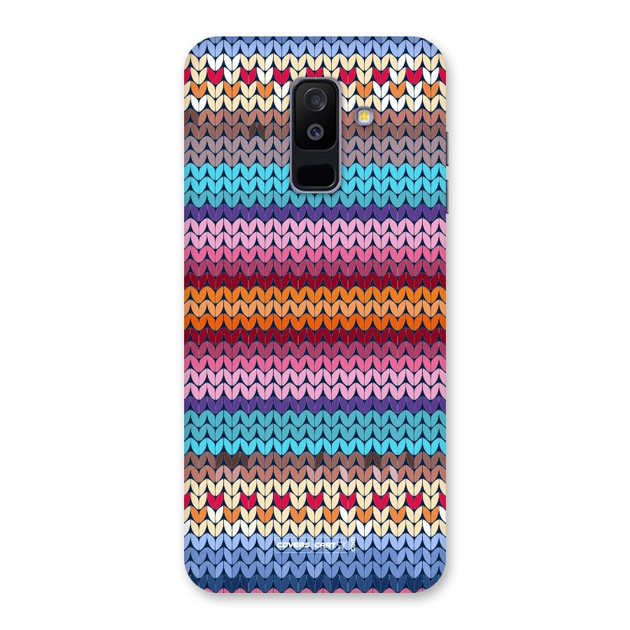 Woolen Back Case for Galaxy A6 Plus
