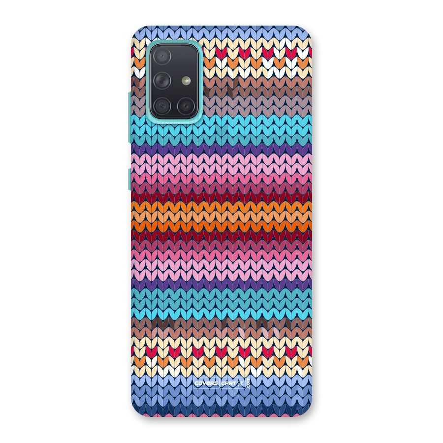 Woolen Back Case for Galaxy A71