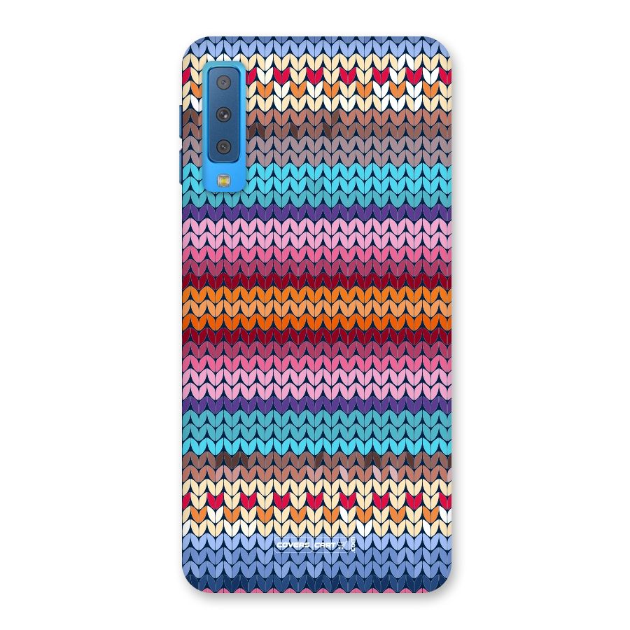 Woolen Back Case for Galaxy A7 (2018)