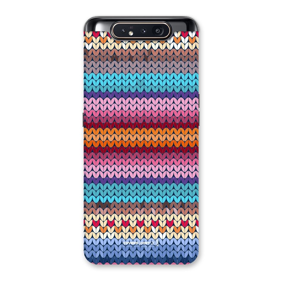 Woolen Back Case for Galaxy A80