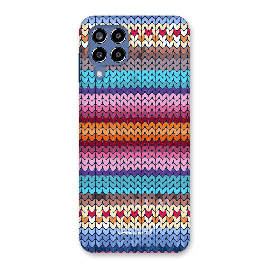 Woolen Back Case for Galaxy M53 5G