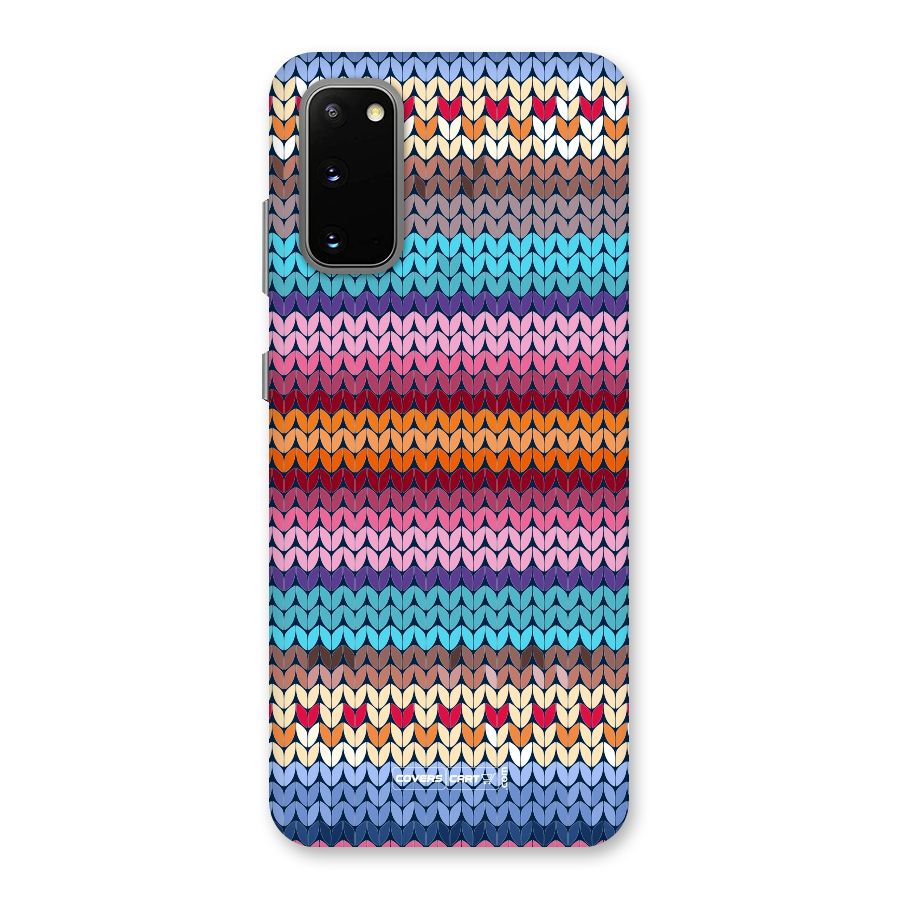 Woolen Back Case for Galaxy S20