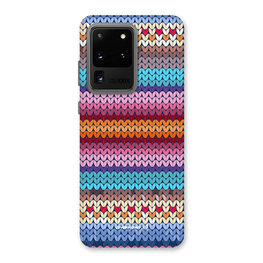Woolen Back Case for Galaxy S20 Ultra