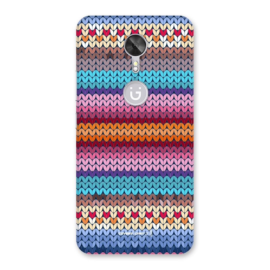 Woolen Back Case for Gionee A1