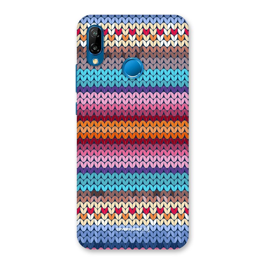 Woolen Back Case for Huawei P20 Lite