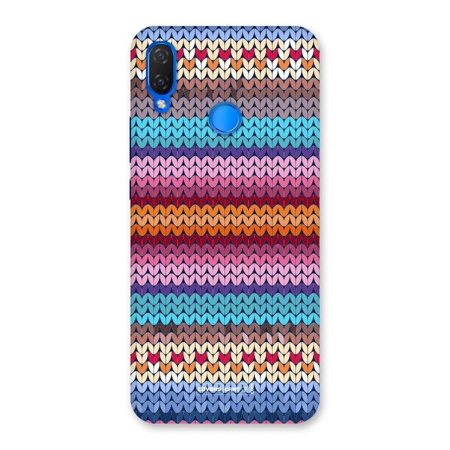 Woolen Back Case for Huawei P Smart+