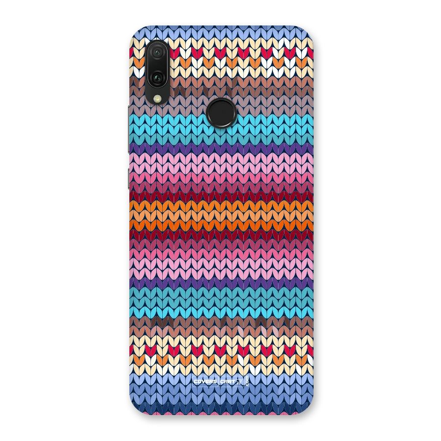 Woolen Back Case for Huawei Y9 (2019)