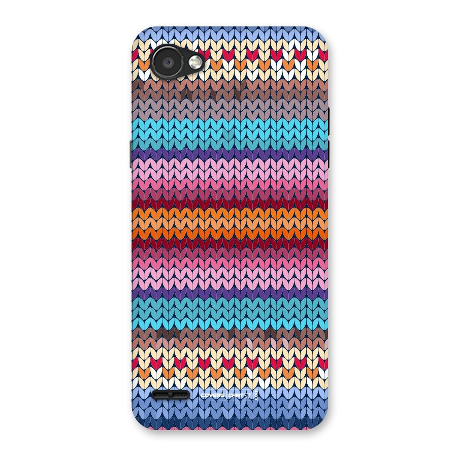 Woolen Back Case for LG Q6