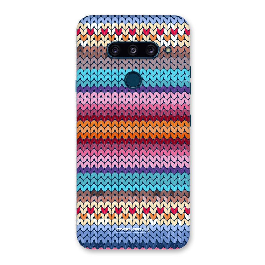 Woolen Back Case for LG  V40 ThinQ