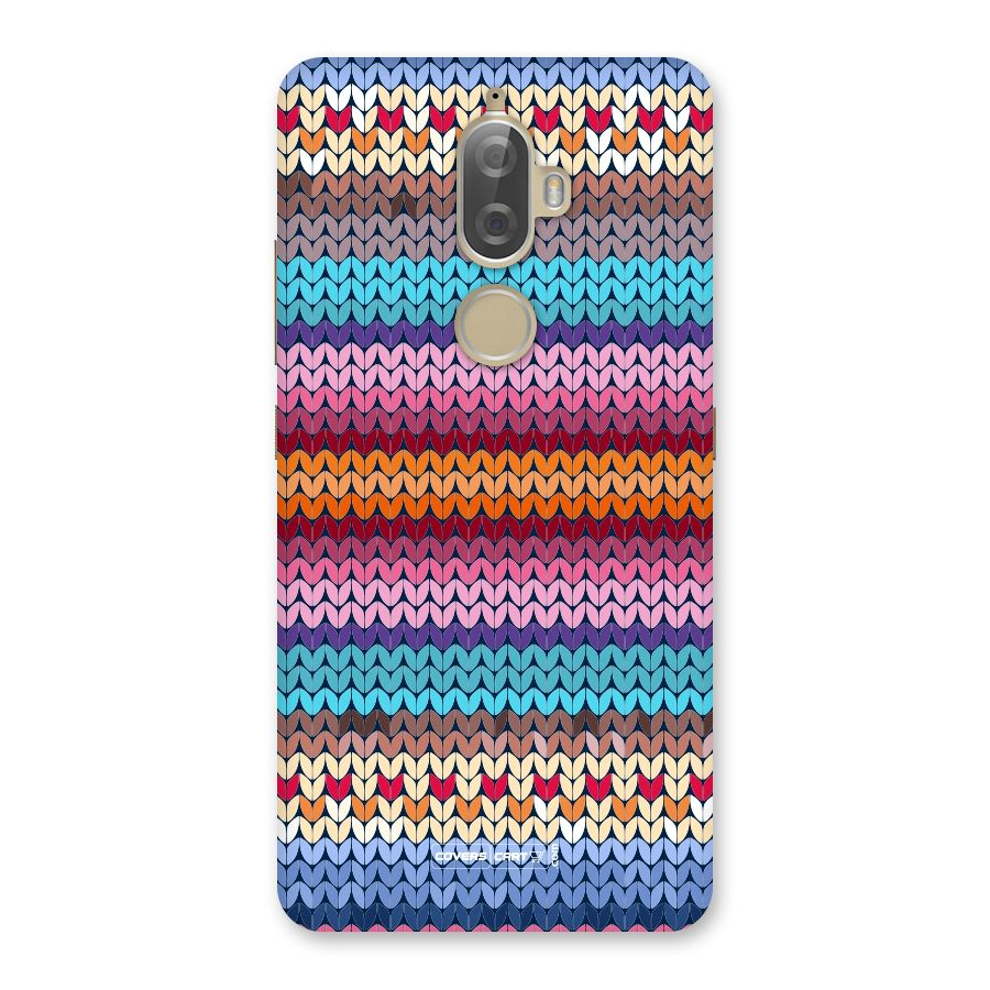 Woolen Back Case for Lenovo K8 Plus