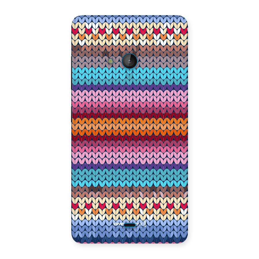 Woolen Back Case for Lumia 540