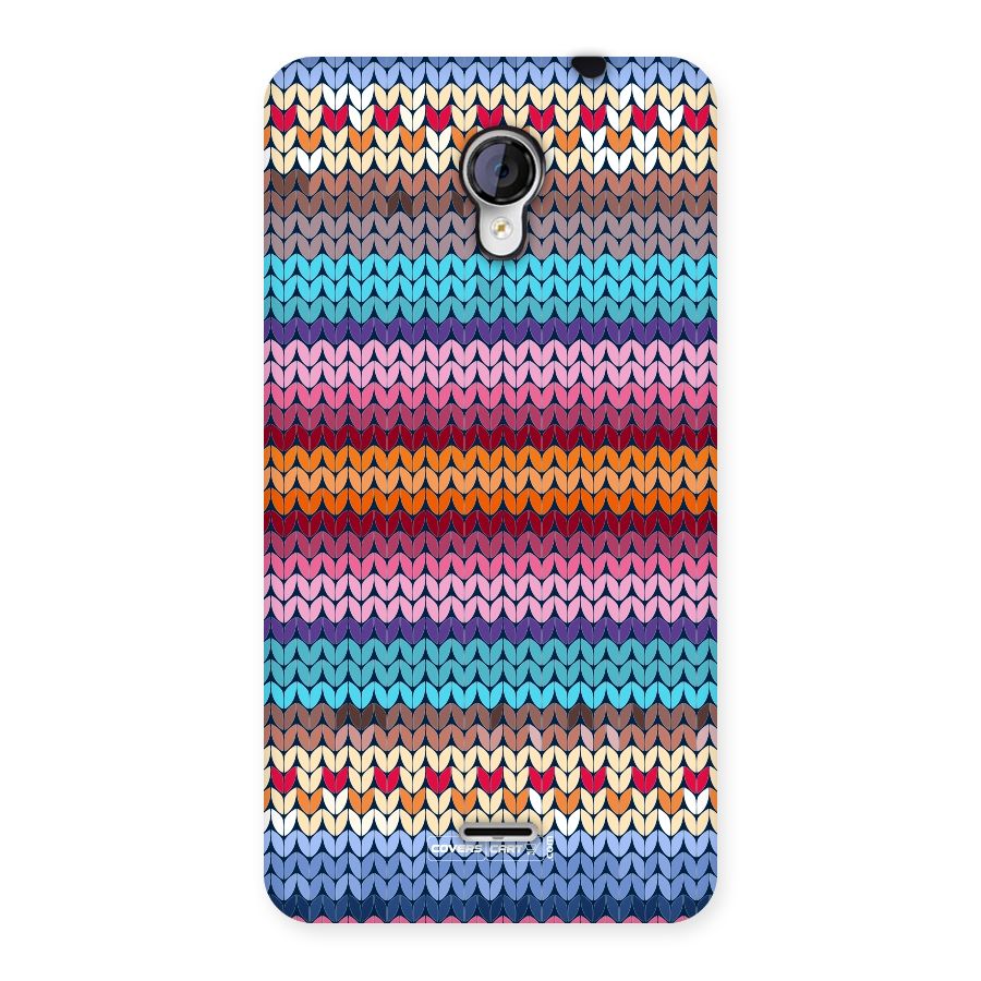 Woolen Back Case for Micromax Unite 2 A106