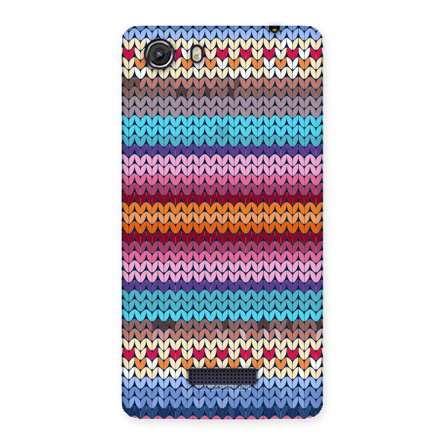 Woolen Back Case for Micromax Unite 3