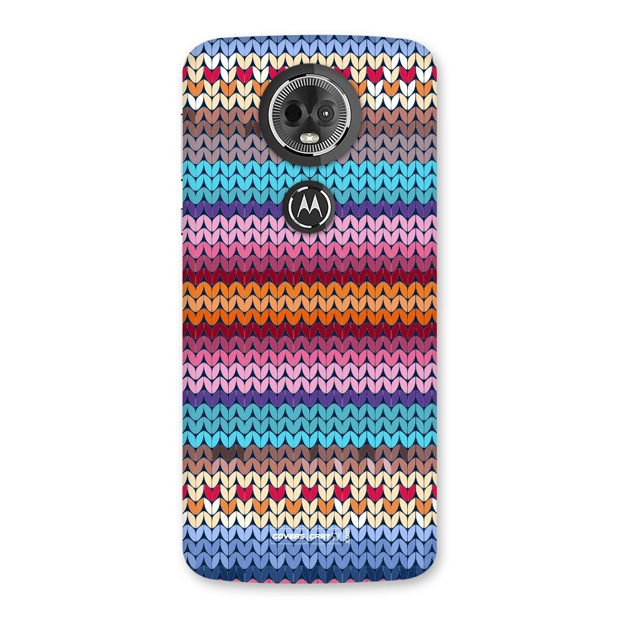 Woolen Back Case for Moto E5 Plus