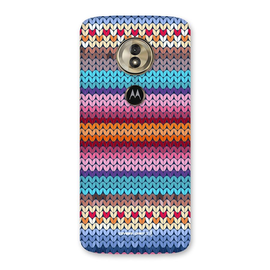 Woolen Back Case for Moto G6 Play