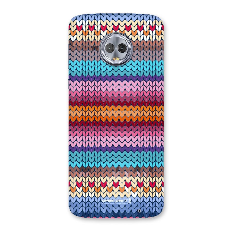 Woolen Back Case for Moto G6 Plus