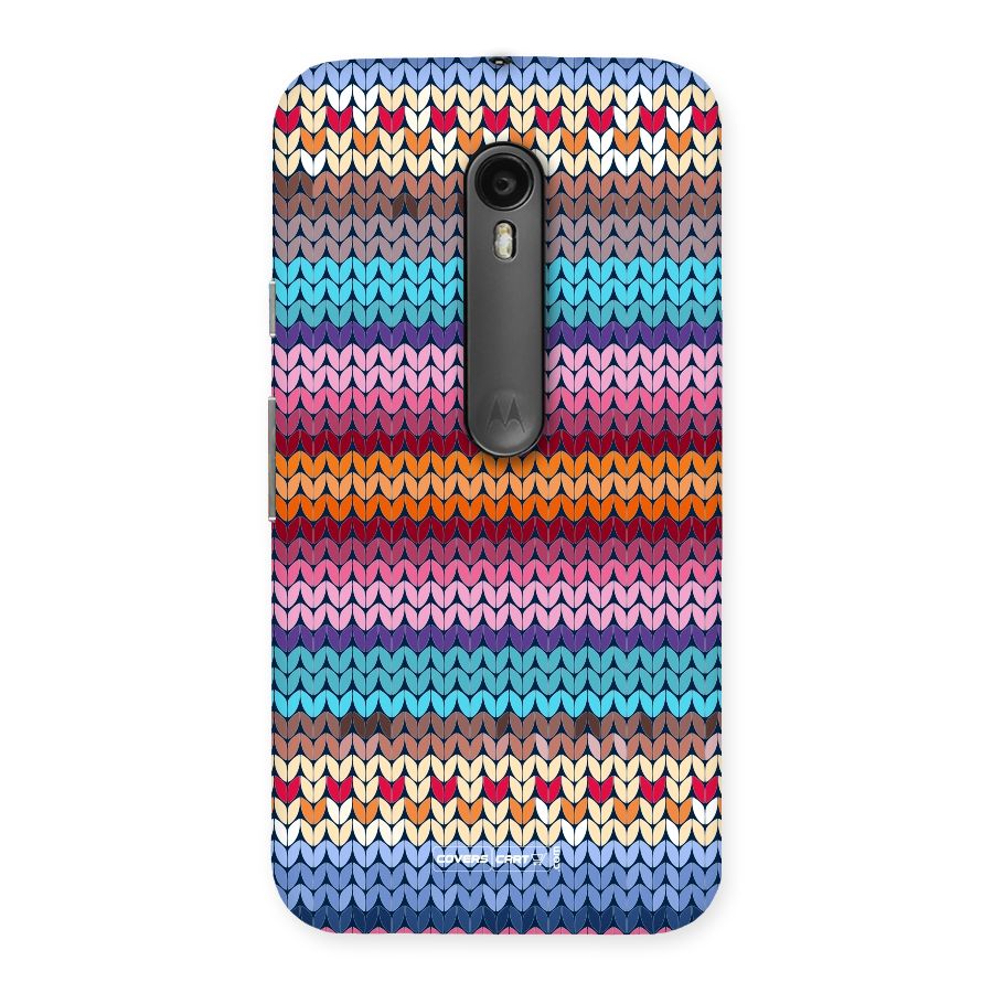 Woolen Back Case for Moto G Turbo